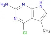 4-chloro-5-methyl-7H-pyrrolo[2,3-d]pyrimidin-2-amine