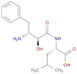 (2S)-2-[(2S,3R)-3-amino-2-hydroxy-4-phenylbutanamido]-4-methylpentanoic acid