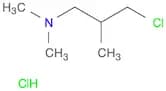 3-Dimethylamino-2-methylpropyl chloride hydrochloride