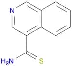 Isoquinoline-4-carbothioic acid amide