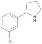 2-(3-Chlorophenyl)pyrrolidine