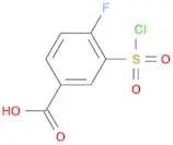3-Chlorosulfonyl-4-fluorobenzoic acid