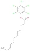 Dodecanoic acid,2,3,4,5,6-pentachlorophenyl ester