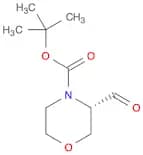 4-Morpholinecarboxylicacid, 3-formyl-, 1,1-dimethylethyl ester, (3S)-
