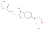 1H-Benzimidazole-2-butanoicacid, 5-[bis(2-hydroxyethyl)amino]-1-methyl-, ethyl ester