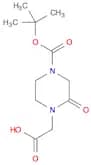 1-Piperazineaceticacid, 4-[(1,1-dimethylethoxy)carbonyl]-2-oxo-