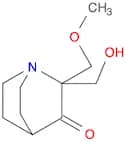 2-(Hydroxymethyl)-2-(methoxymethyl)-1-azabicyclo[2.2.2]octan-3-one