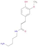 N-(4-Aminobutyl)-3-(4-hydroxy-3-methoxyphenyl)acrylamide