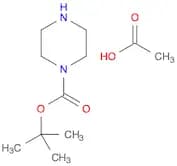 acetic acid; tert-butyl piperazine-1-carboxylate