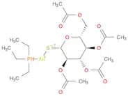 (1-Thio-β-D-glucopyranosato)(triethylphosphine)gold 2,3,4,6-tetraacetate