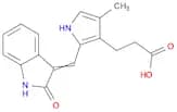 2-[(1,2-Dihydro-2-oxo-3H-indol-3-ylidene)methyl]-4-methyl-1H-pyrrole-3-propanoic acid
