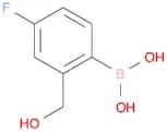 (4-Fluoro-2-(hydroxymethyl)phenyl)boronic acid