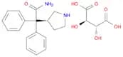 3-(S)-(+)-(1-Carbamoyl-1,1-diphenylmethyl)pyrroloidine-L-(+)-tartarate