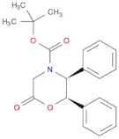 4-Morpholinecarboxylicacid, 6-oxo-2,3-diphenyl-, 1,1-dimethylethyl ester, (2R,3S)-