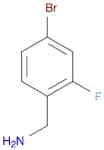 4-Bromo-2-fluorobenzylamine