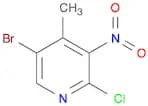 5-Bromo-2-chloro-4-methyl-3-nitropyridine