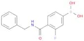 N-Benzyl 4-borono-2-fluorobenzamide