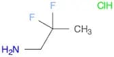 2,2-Difluoropropylamine HCl