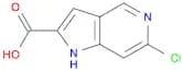 6-CHLORO-1H-PYRROLO[3,2-C]PYRIDINE-2-CARBOXYLIC ACID