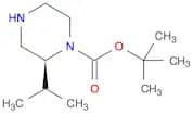 1-Piperazinecarboxylicacid, 2-(1-methylethyl)-, 1,1-dimethylethyl ester, (2S)-