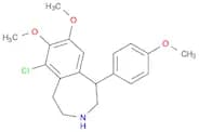 6-Chloro-2,3,4,5-tetrahydro-7,8-dimethoxy-1-(4-methoxyphenyl)-1H-3-benzazepine