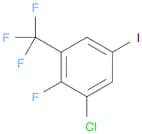 1-Chloro-2-fluoro-5-iodo-3-(trifluoromethyl)benzene