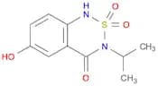 1H-2,1,3-Benzothiadiazin-4(3H)-one,6-hydroxy-3-(1-methylethyl)-, 2,2-dioxide