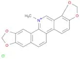 [1,3]Benzodioxolo[5,6-c]-1,3-dioxolo[4,5-i]phenanthridinium,13-methyl-, chloride (1:1)