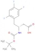 (3R)-3-[(1,1-dimethylethoxycarbonyl)amino]-4-(2,4,5-trifluorophenyl)butanoic acid