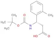 (3S)-3-[(TERT-BUTOXY)CARBONYLAMINO]-3-(2-METHYLPHENYL)PROPANOIC ACID