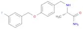 (S)-2-[[4-[(3-Fluorobenzyl)oxy]benzyl]amino]propanamide