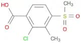 2-chloro-3-methyl-4-(methylsulfonyl)benzoic acid