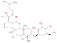 (3β,12β)-12,20-Dihydroxydammar-24-en-3-yl β-D-glucopyranoside