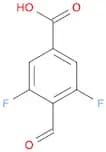 3,5-difluoro-4-formylbenzoic acid