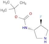 tert-Butyl (trans-4-fluoropyrrolidin-3-yl)carbamate