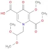 1-(2,2-Dimethoxyethyl)-1,4-dihydro-3-methoxy-4-oxo-2,5-pyridinedicarboxylic acid 2-methyl ester