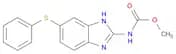 methyl N-[5-(phenylsulfanyl)-1H-1,3-benzodiazol-2-yl]carbamate