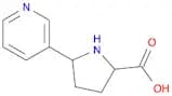 5-(pyridin-3-yl)pyrrolidine-2-carboxylic acid