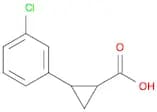 2-(3-Chlorophenyl)cyclopropane-1-carboxylic acid