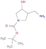 tert-Butyl 3-(aminomethyl)-4-hydroxy-1-pyrrolidinecarboxylate