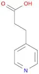 3-(4-Pyridyl)propanoic acid