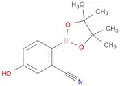 5-hydroxy-2-(4,4,5,5-tetramethyl-1,3,2-dioxaborolan-2-yl)benzonitrile