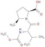 N-[2-(S)-[(Methoxycarbonyl)amino]-3-methylbutyryl]-(5S)-5-Methyl-L-proline