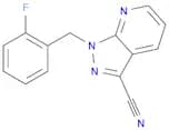 1-(2-Fluorobenzyl)-1H-pyrazolo[3,4-b]pyridine-3-carbonitrile
