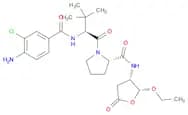 (2S)-1-[(2S)-2-[(4-amino-3-chlorophenyl)formamido]-3,3-dimethylbutanoyl]-N-[(2R,3S)-2-ethoxy-5-oxo…