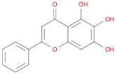 Baicalein, monohydrate