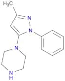 1-(3-Methyl-1-phenyl-5-pyrazolyl)piperazine