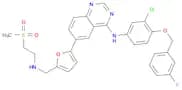 N-{3-chloro-4-[(3-fluorophenyl)methoxy]phenyl}-6-(5-{[(2-methanesulfonylethyl)amino]methyl}furan-2…
