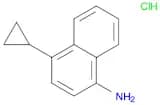 4-Cyclopropyl-1-naphthalenamine Hydrochloride