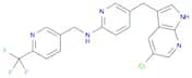 N-[5-[(5-Chloro-1H-pyrrolo[2,3-b]pyridin-3-yl)methyl]-2-pyridinyl]-6-(trifluoromethyl)-3-pyridinem…
